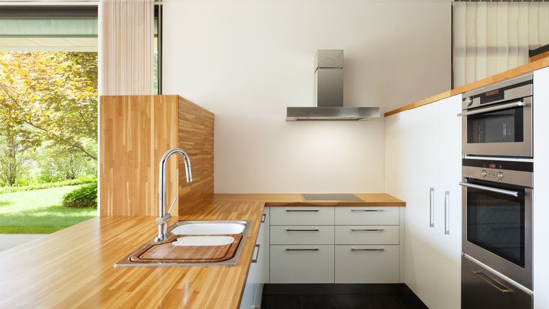 Kitchen in rental property