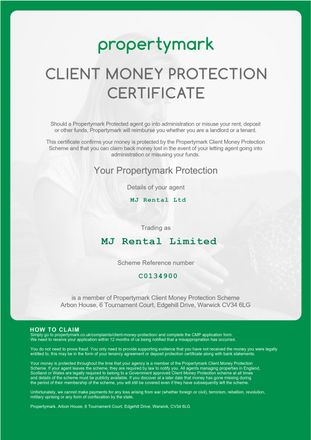 Property Mark Client Money Protection